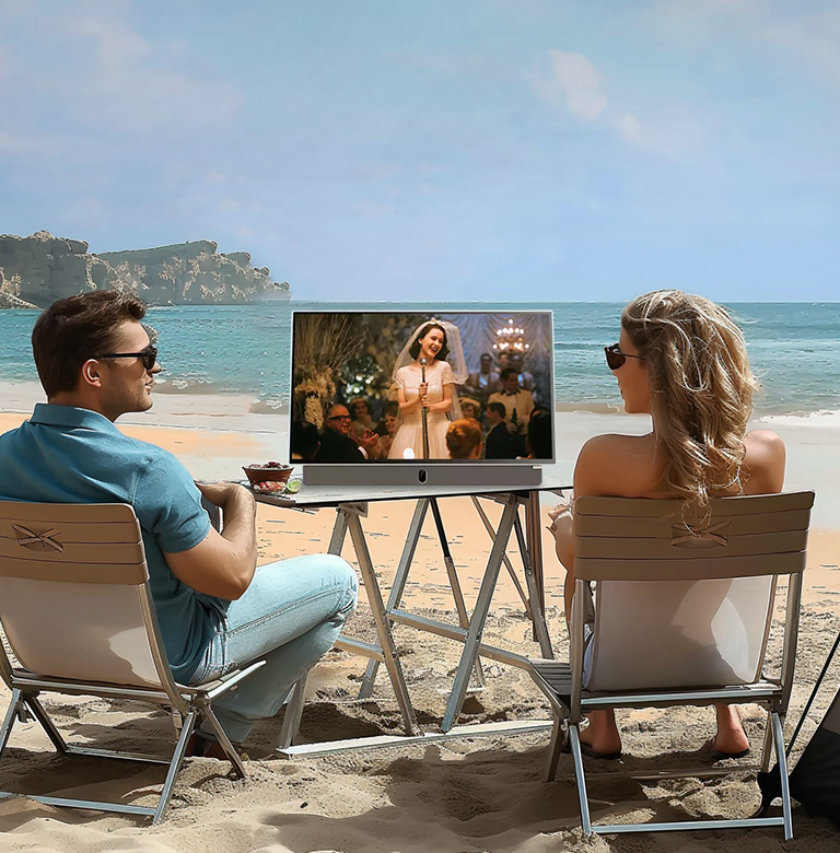 Draagbare televisie,